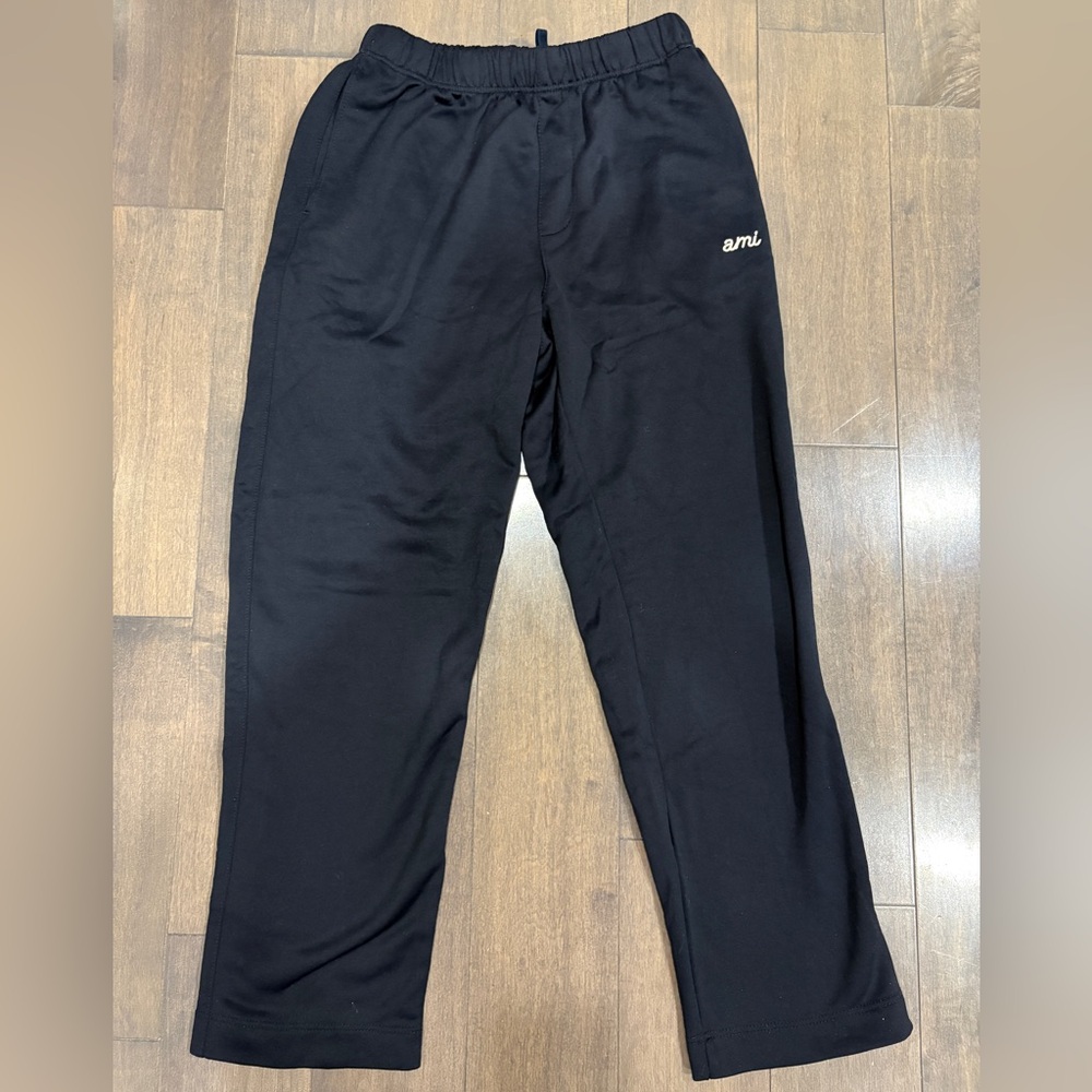 Ami Navy Drawstring Pants